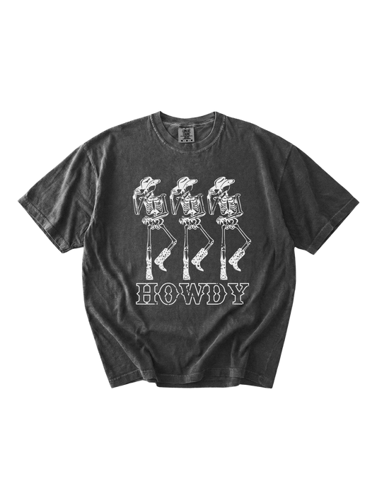 Howdy Skellies Tee