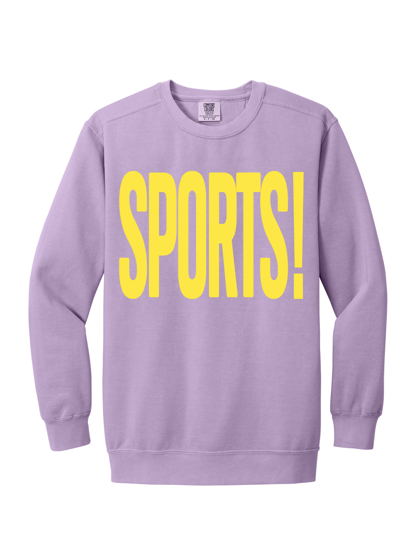 SPORTS! CREW (COMFORT COLORS)