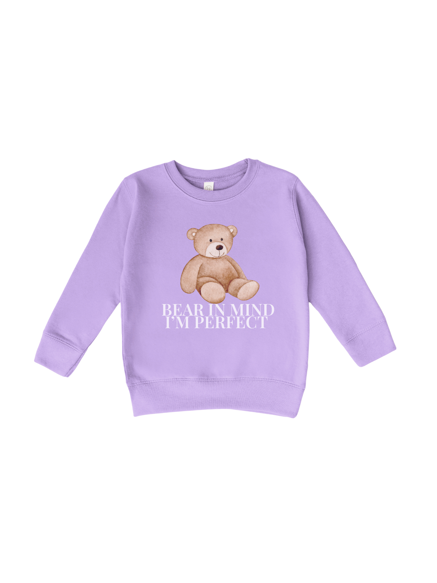 Bear In Mind I'm Perfect Mini Crew