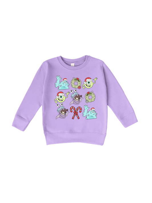 CHRISTMAS MONSTERS (TODDLER) CREW