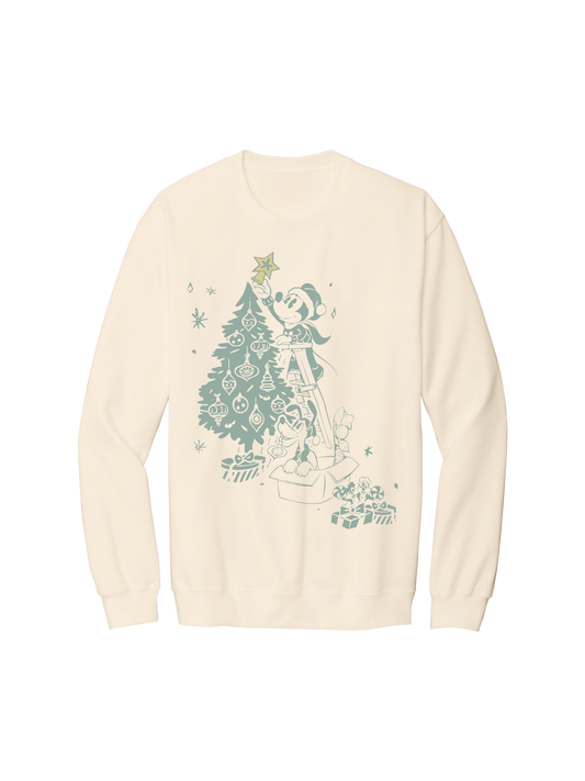 VINTAGE MOUSE CHRISTMAS CREW