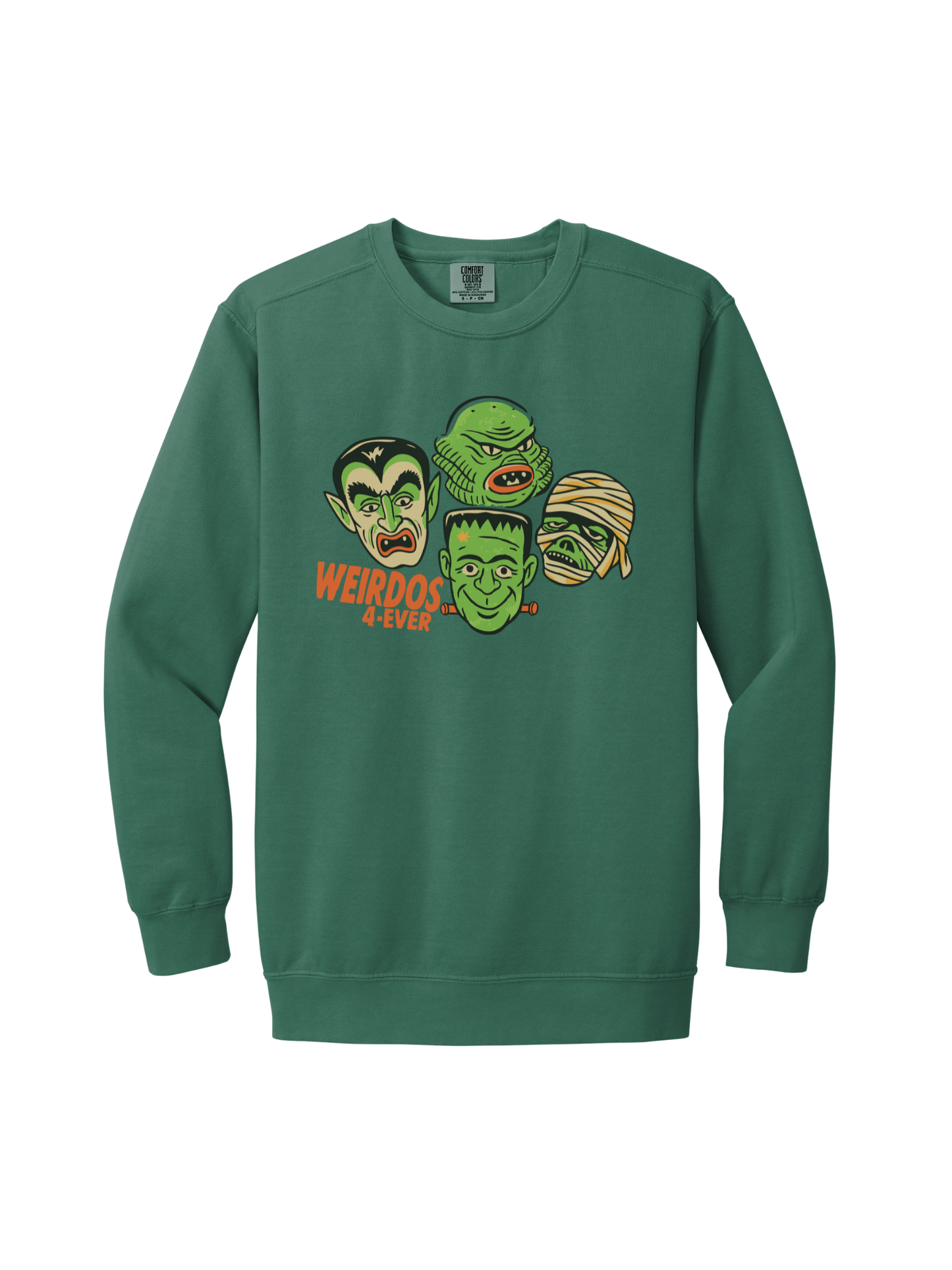 WEIRDOS 4 EVER CREW (COMFORT COLORS)
