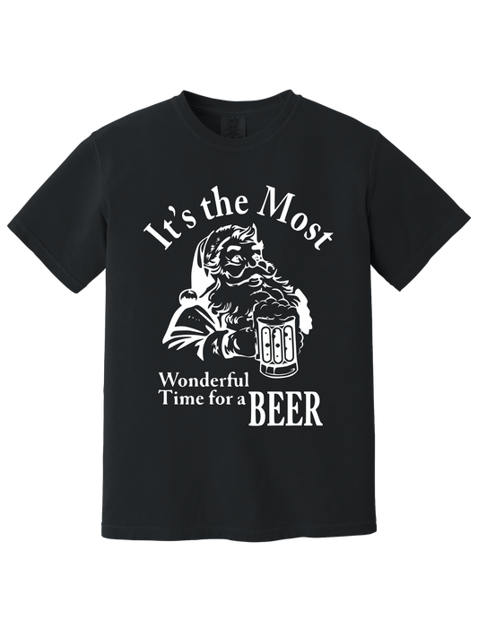 MOST WONDERFUL TIME FOR A BEER TEE