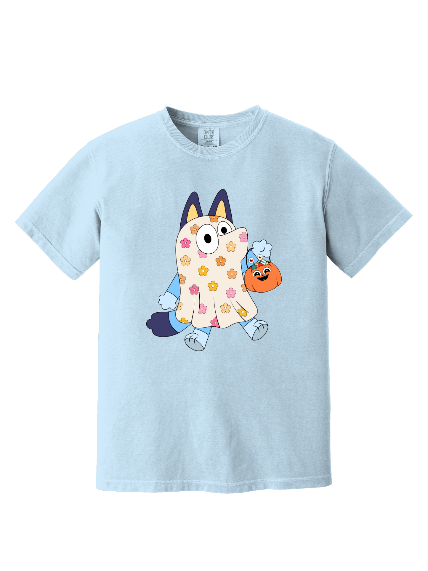 GHOST BLUE DOG TEE