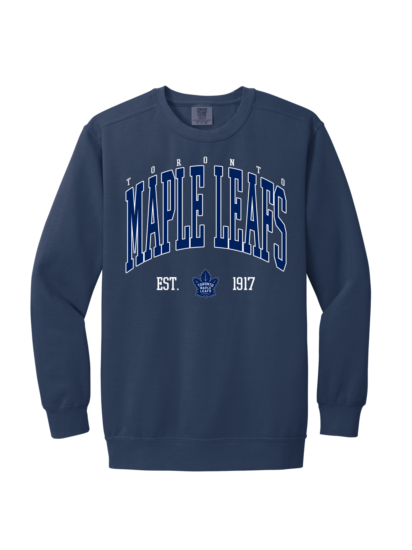 LEAFS CREWNECK (COMFORT COLORS)
