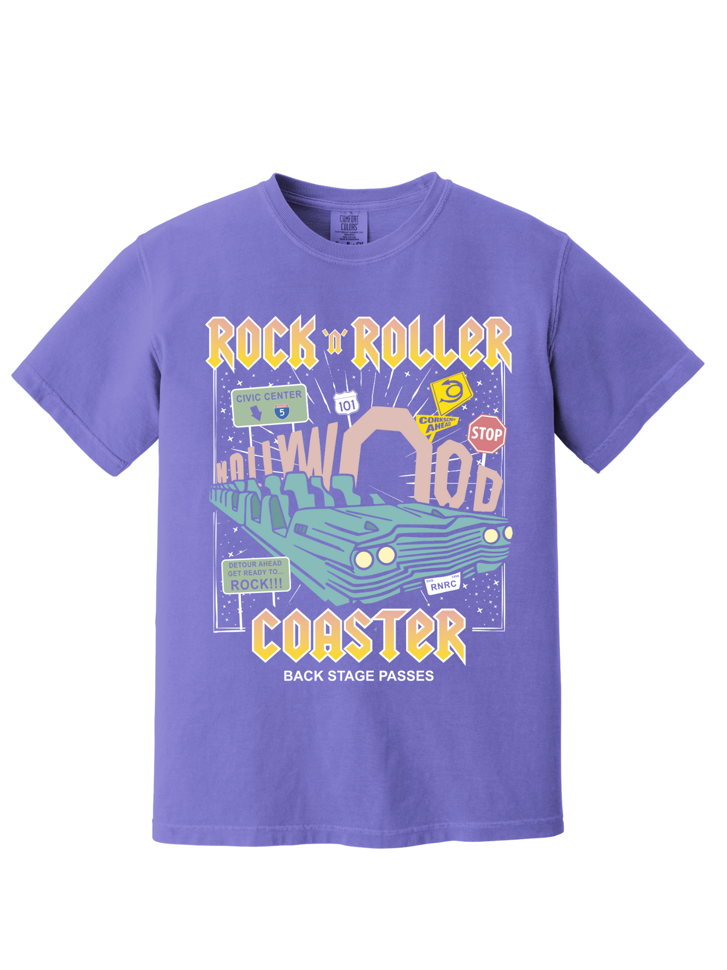ROCK N ROLLER COASTER TEE