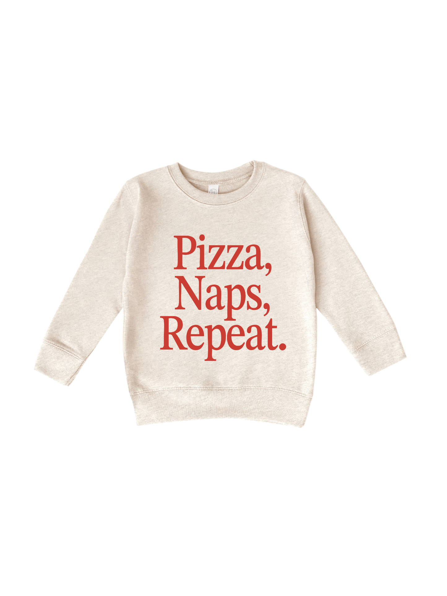Pizza. Naps. Repeat Mini Crew