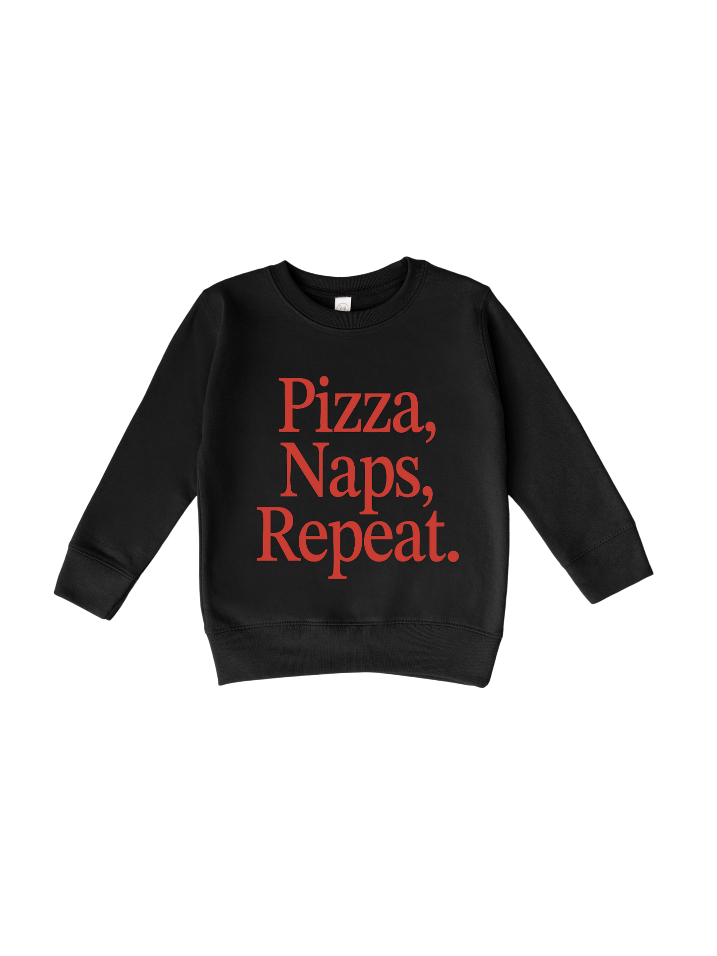 Pizza. Naps. Repeat Mini Crew