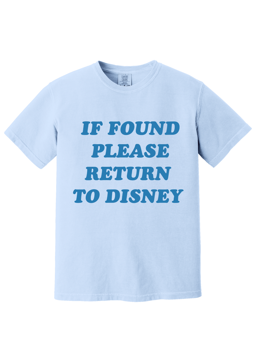 IF FOUND PLEASE RETURN TEE