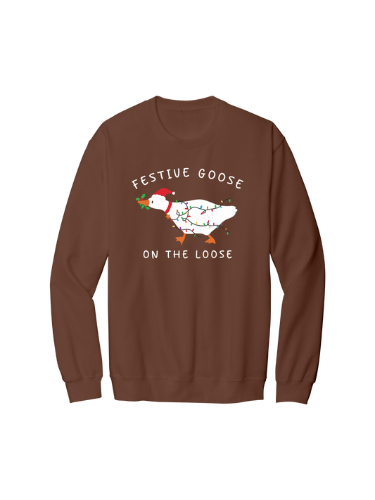 FESTIVE GOOSE ON THE LOOSE CREW