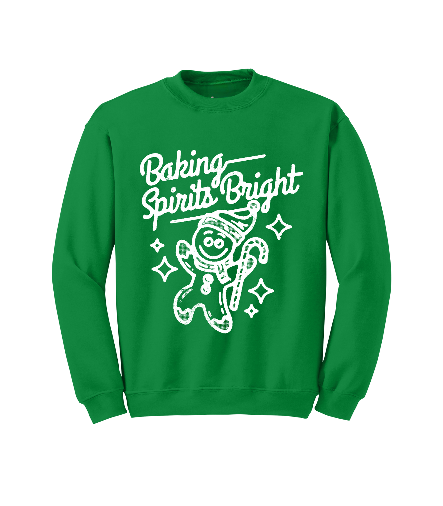 BAKING SPIRITS BRIGHT CREWNECK