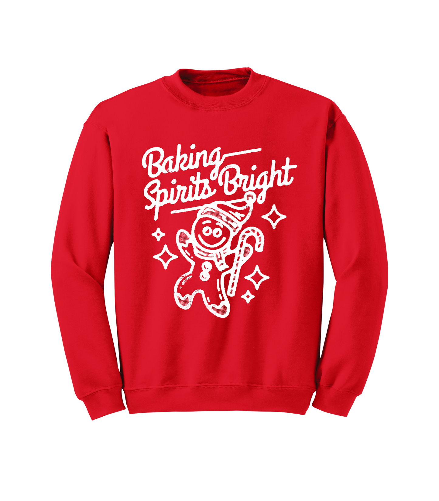 BAKING SPIRITS BRIGHT CREWNECK
