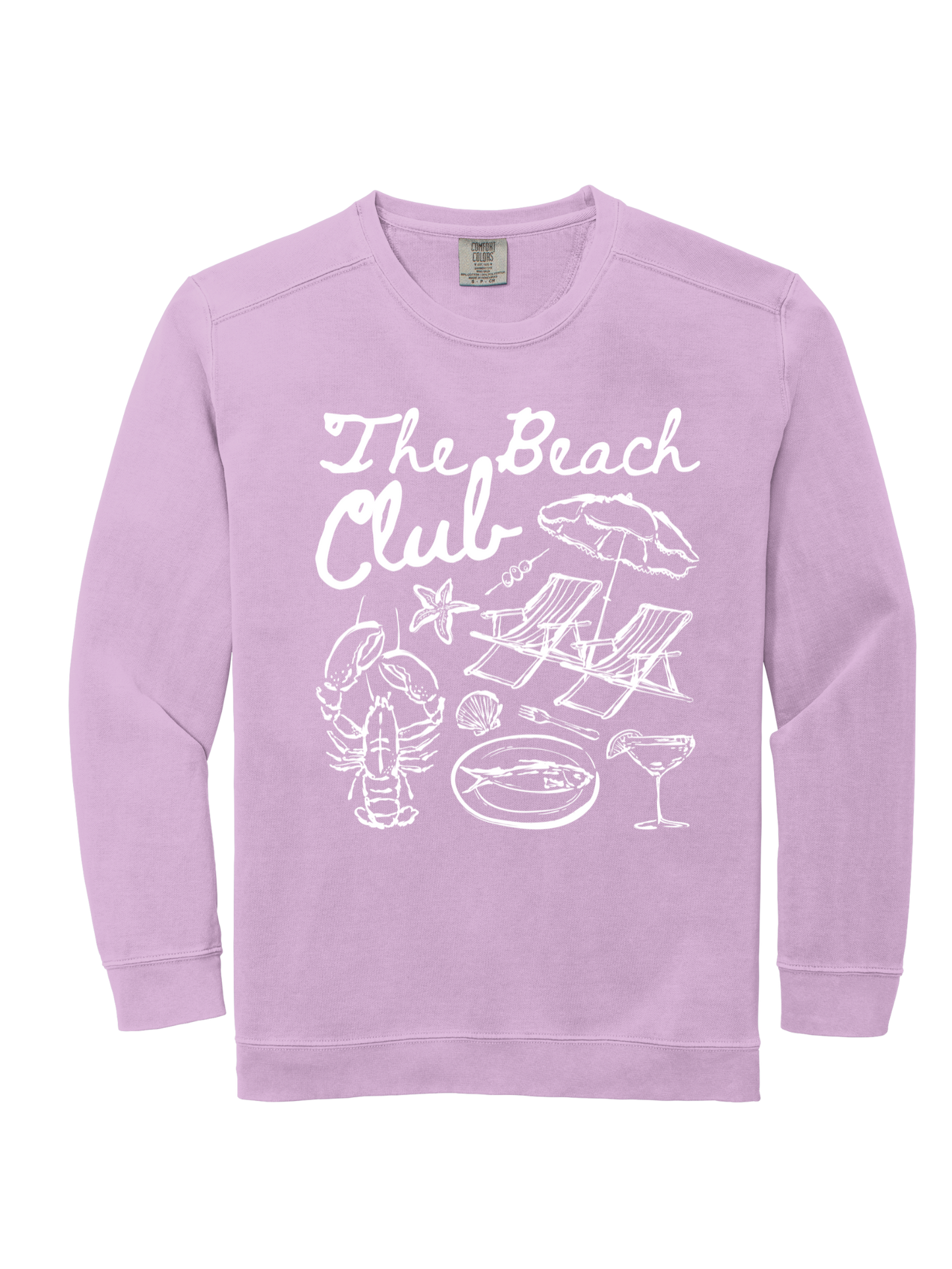 BEACH CLUB CREW (COMFORT COLORS)