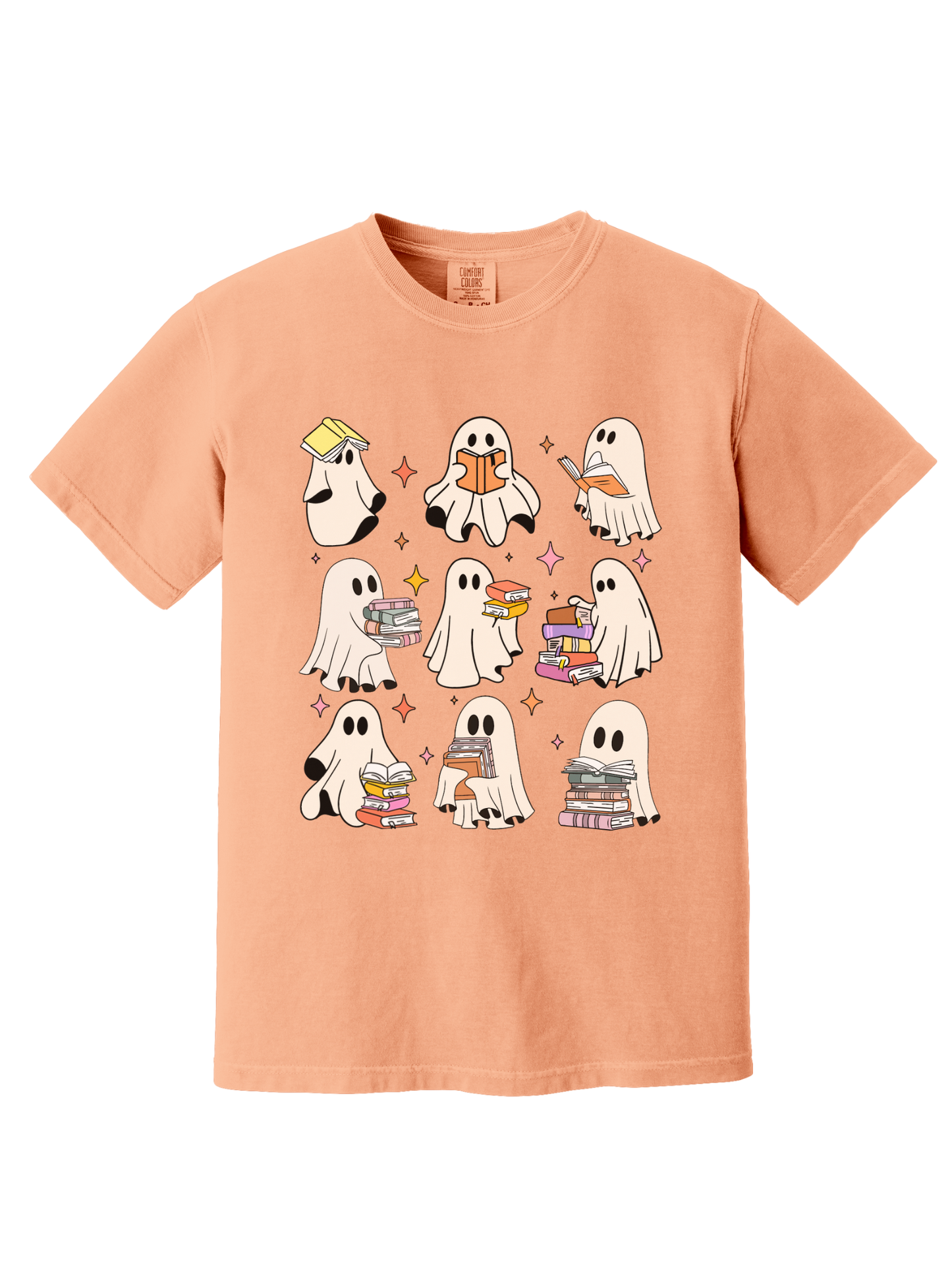 BOOKWORM GHOST TEE