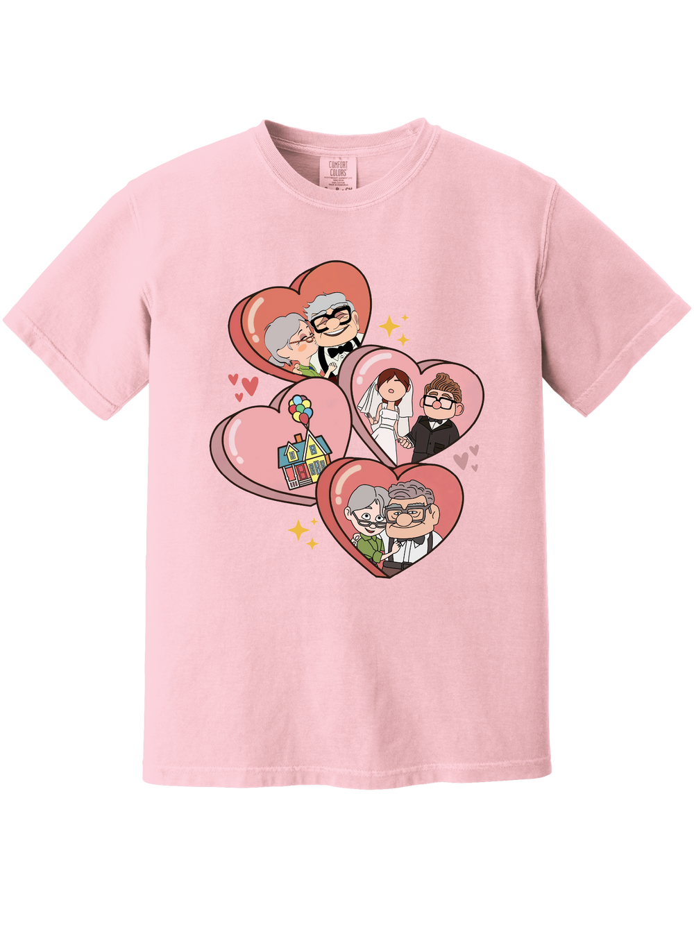 UP HEARTS TEE