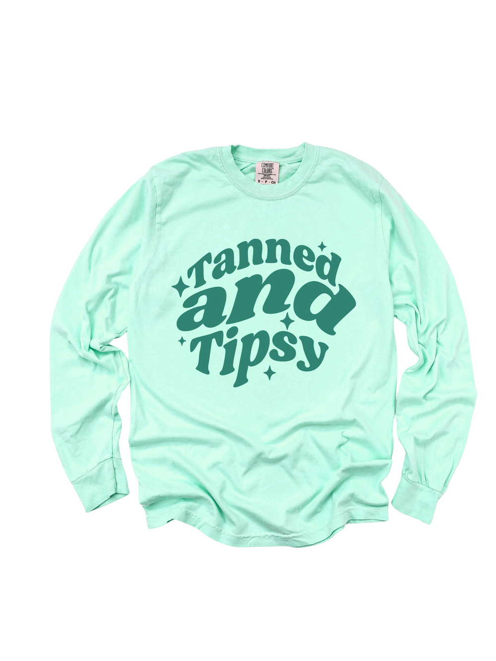 Tanned & Tipsy Long Steeve Tee